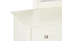 Spencer Ivory Dresser & Mirror