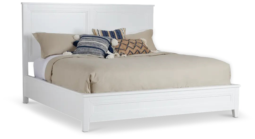 Nantucket White Panel Bed Nantucket White Panel Bed