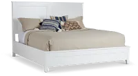 Nantucket White Panel Bed