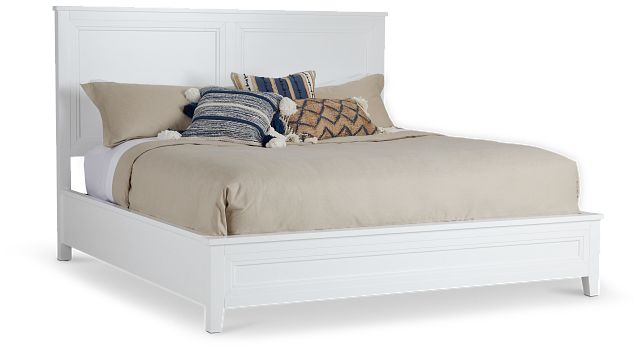 Nantucket White Panel Bed