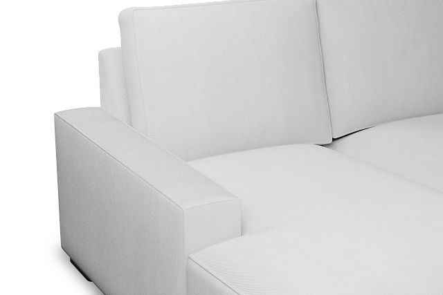 Edgewater Delray White Left Chaise Sectional
