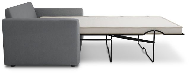 Siesta Revenue Gray Fabric Innerspring Sleeper