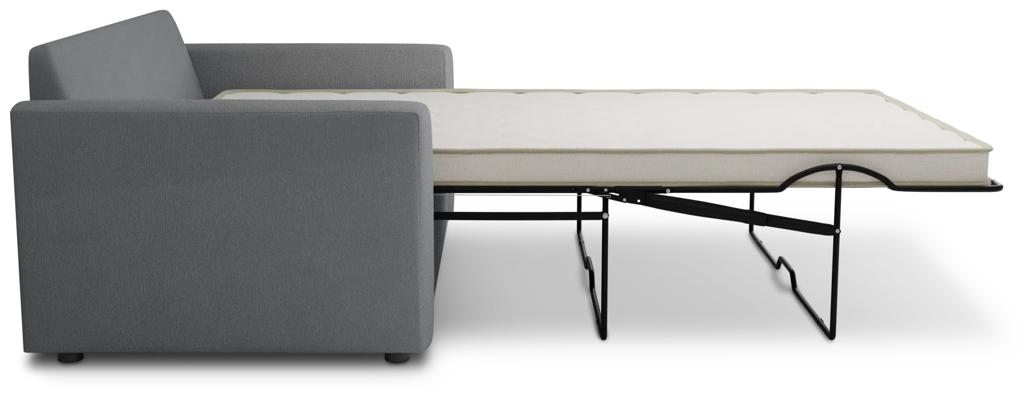 Siesta Revenue Gray Fabric Innerspring Sleeper