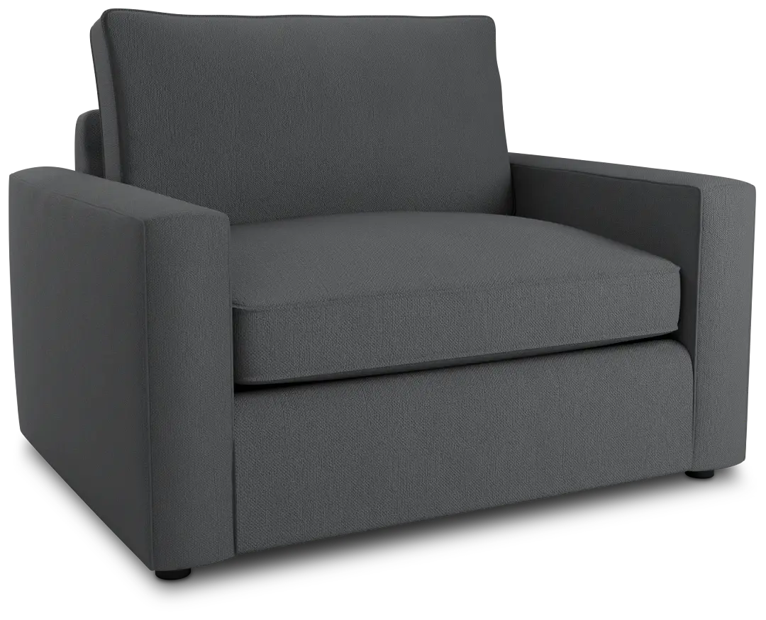 Siesta Revenue Gray Fabric Chair Siesta Revenue Gray Fabric Chair