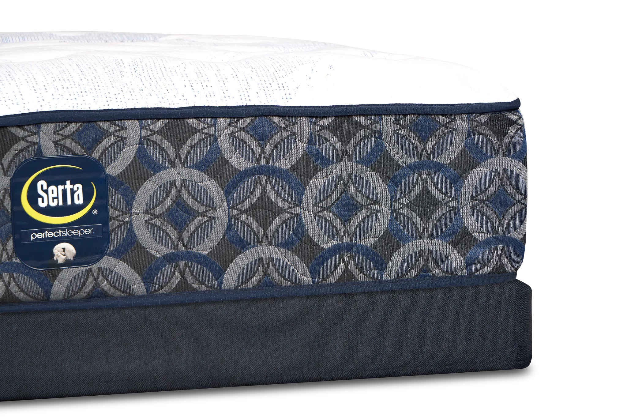 Perfect Sleeper Calming Nights Plush Low-profile Mattress Set