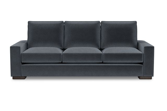 Edgewater Joya Gray 96" Sofa W/ 3 Cushions (1)