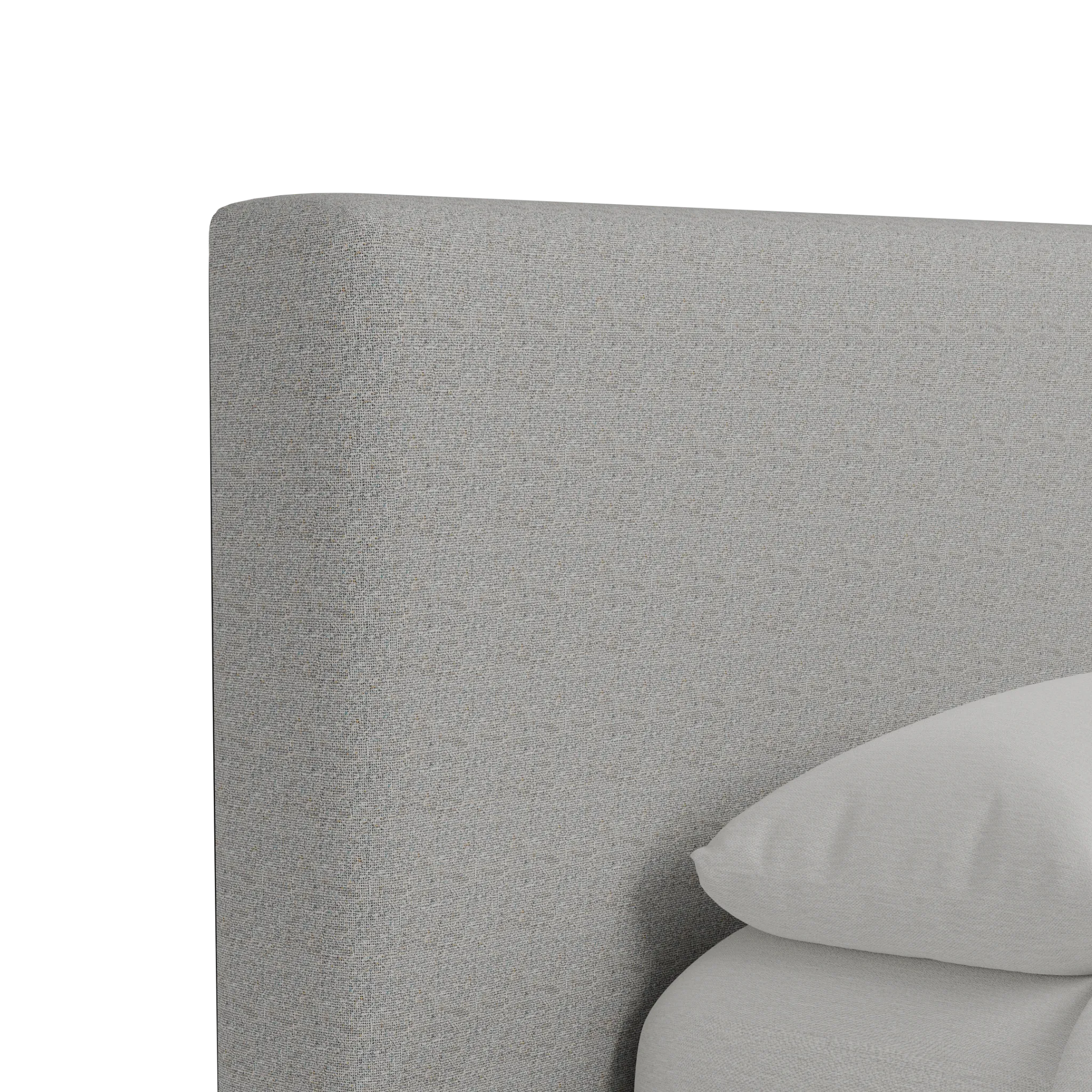 Grayton Natural Beauty 44" Upholstered Platform Bed