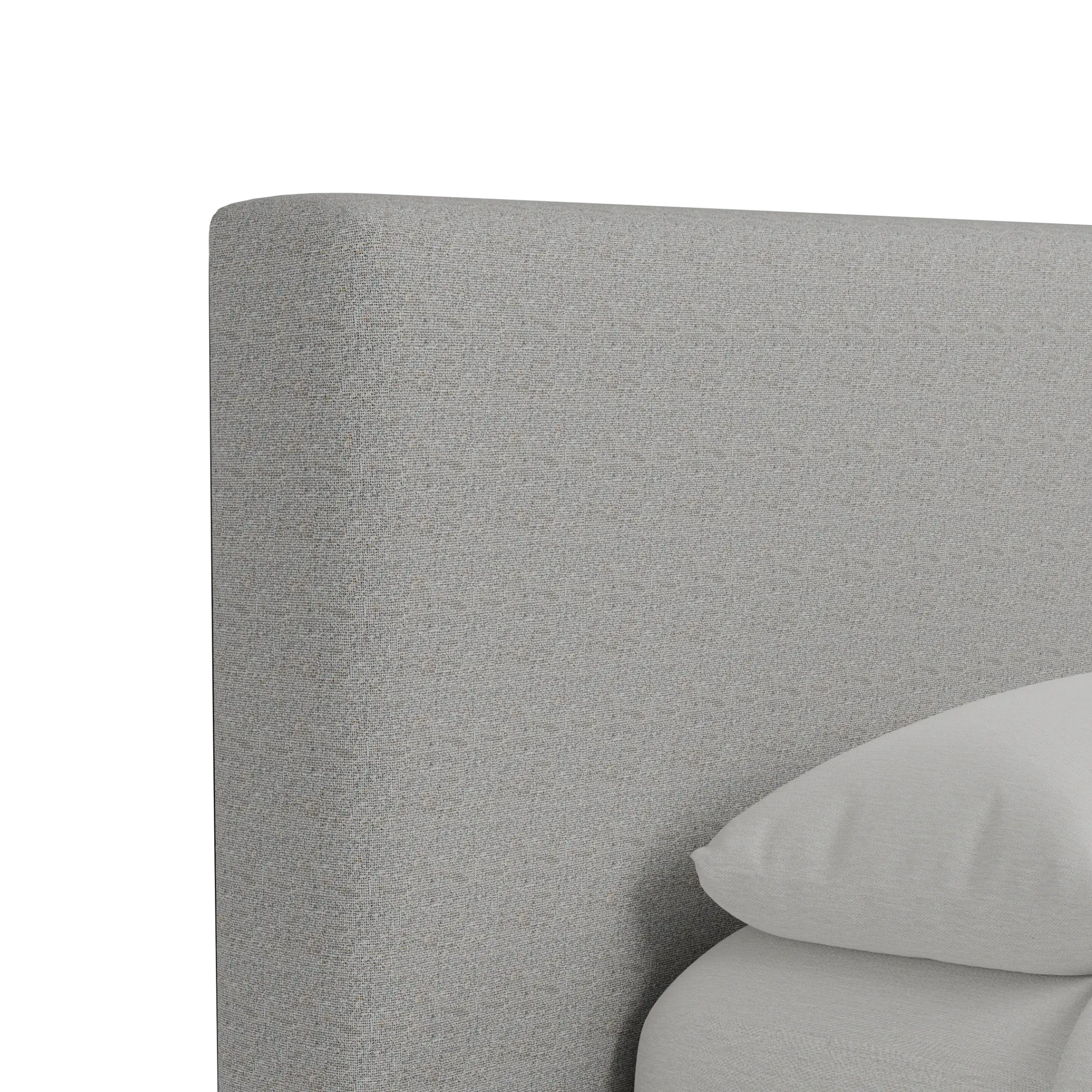 Grayton Natural Beauty 44" Upholstered Platform Bed Grayton Natural Beauty 44" Upholstered Platform Bed