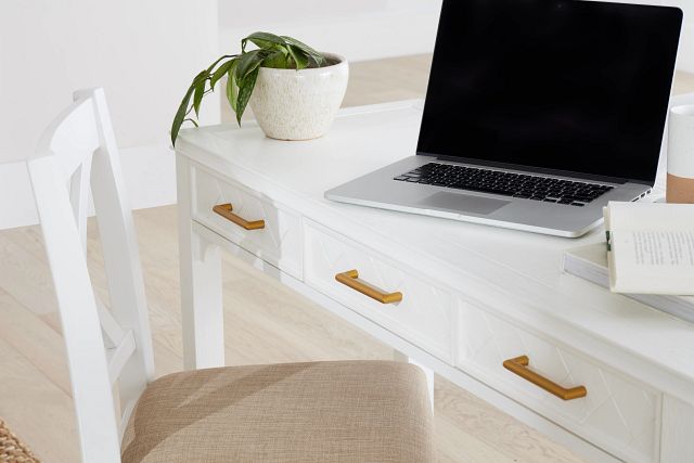 Bismark White 48" Desk