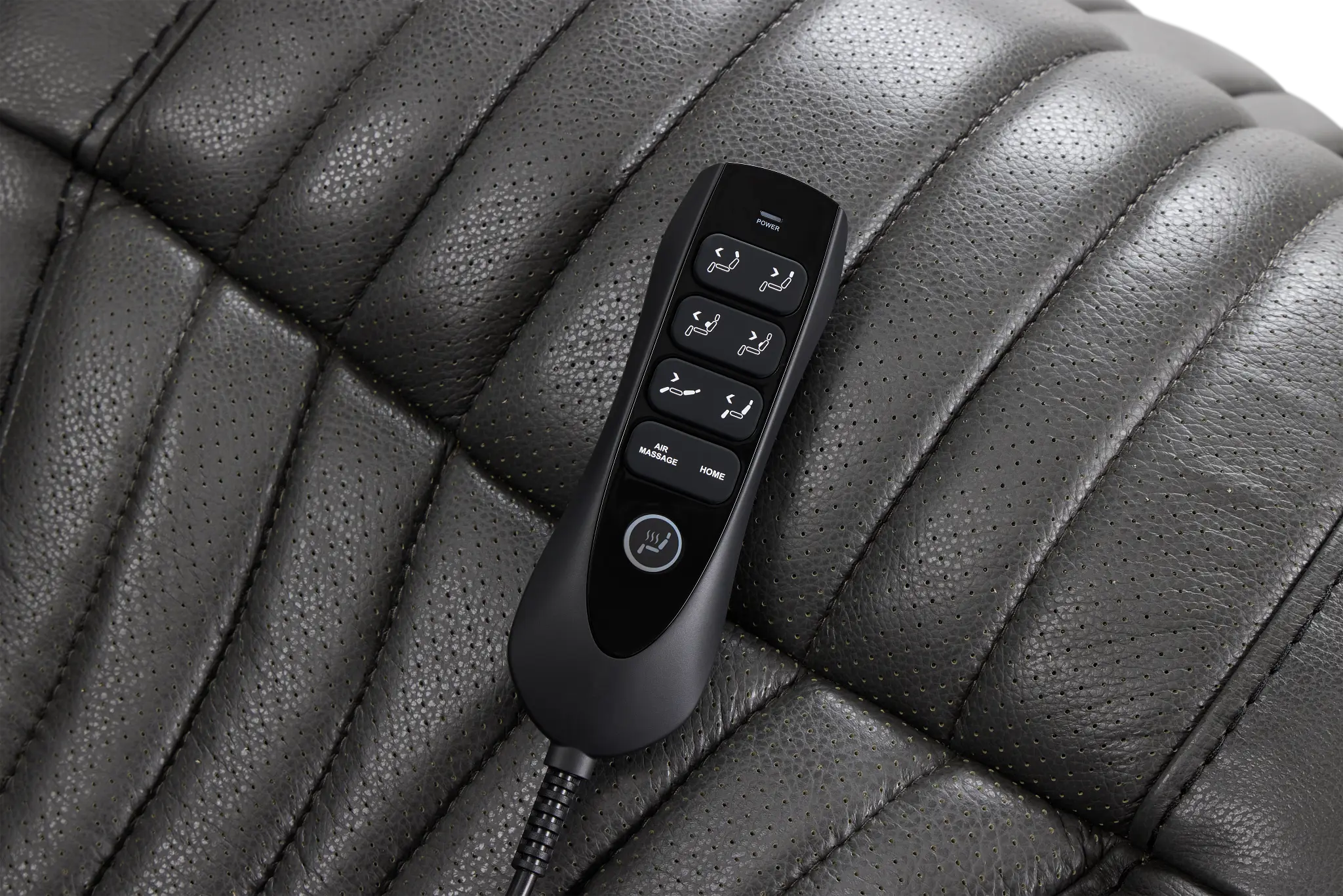 Nova Dark Gray Lthr/vinyl Medium 2-arm Triple Power Massage Sectional Nova Dark Gray Lthr/vinyl Medium 2-arm Triple Power Massage Sectional