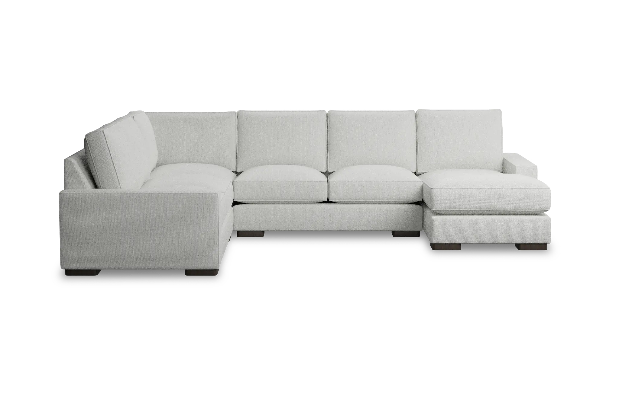 Edgewater Revenue White Medium Right Chaise Sectional Edgewater Revenue White Medium Right Chaise Sectional