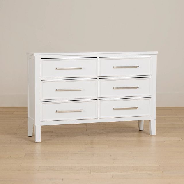 Seabrook Small White Drawer Dresser