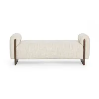 Sunny Ivory Uph Bench