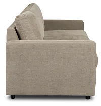 Addie Gray Fabric 3-piece Modular Storage Sofa