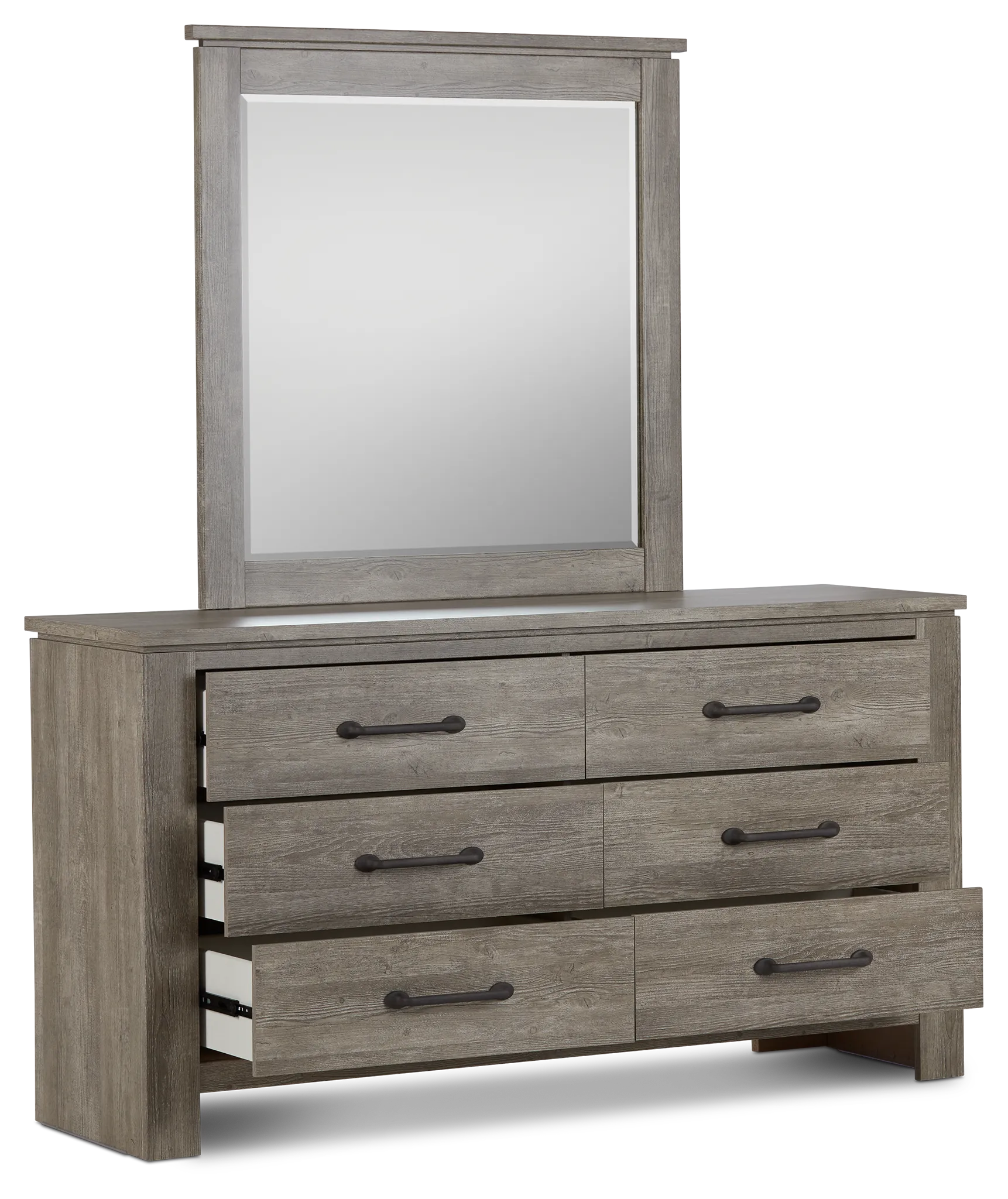 Blueridge Light Tone Dresser & Mirror