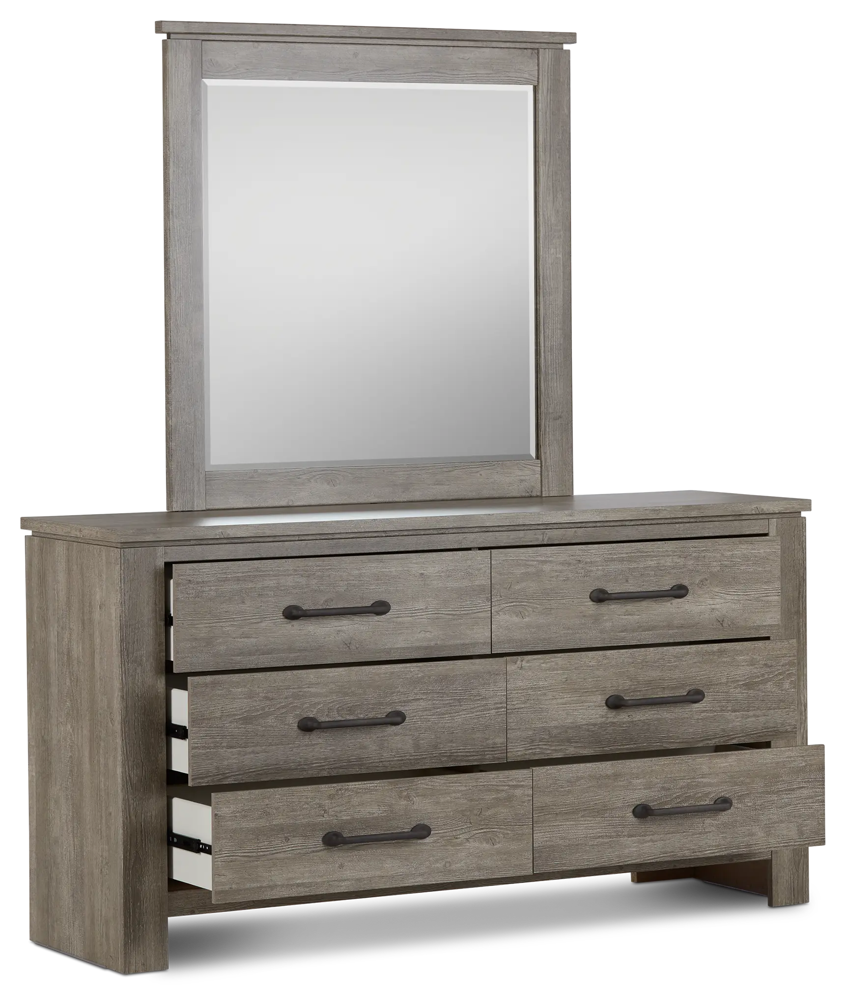 Blueridge Light Tone Dresser & Mirror Blueridge Light Tone Dresser & Mirror