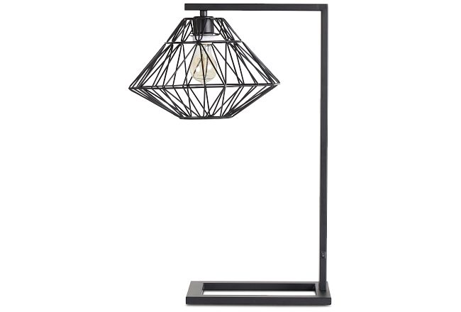 Cage Black Desk Lamp