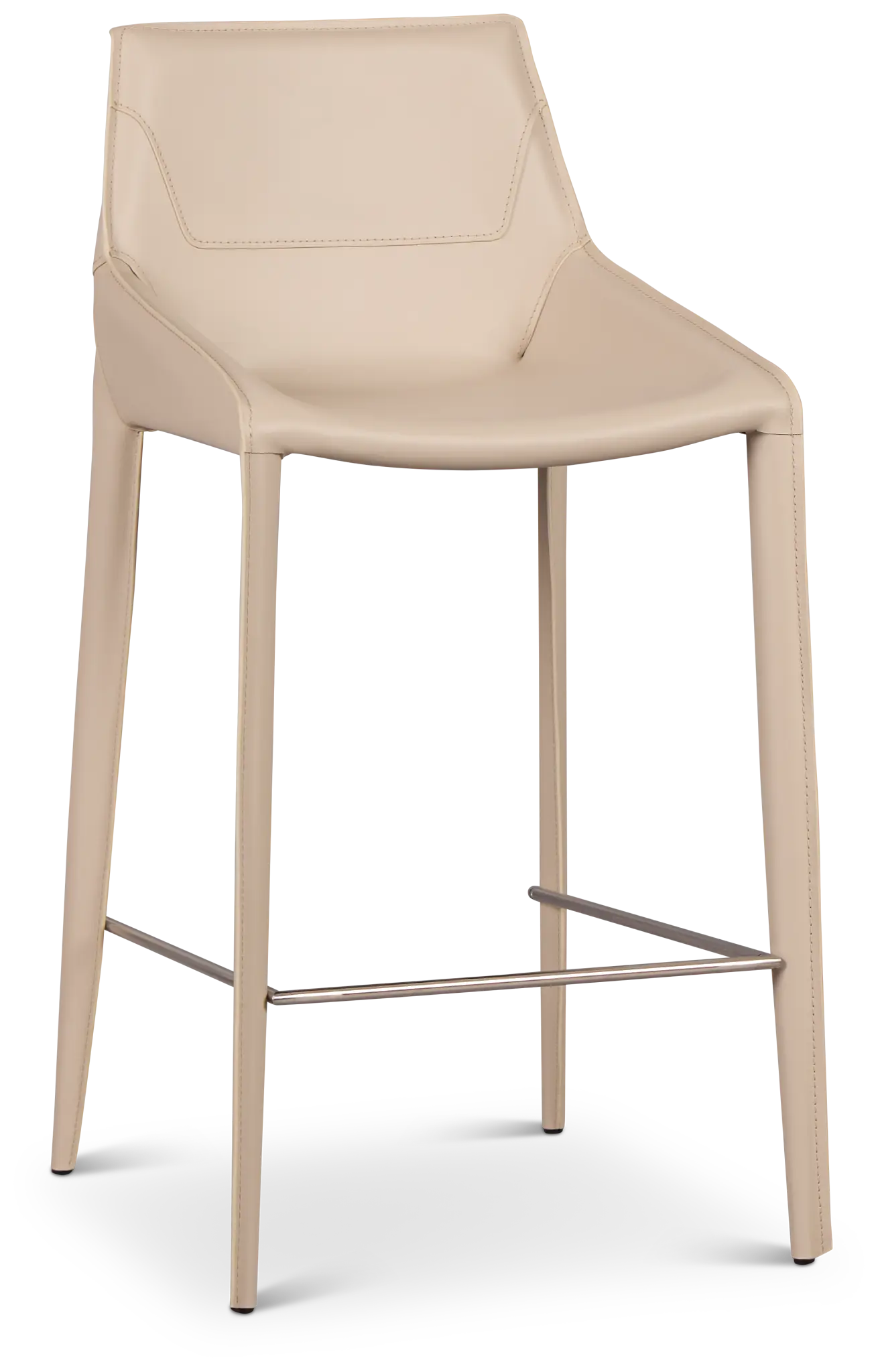 Wayne Light Beige 27" Upholstered Barstool Wayne Light Beige 27" Upholstered Barstool