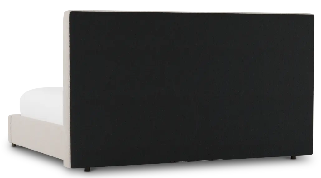 Grayton Elite Taupe 54" Upholstered Platform Bed Grayton Elite Taupe 54" Upholstered Platform Bed