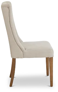 Camilla Beige Upholstered Side Chair