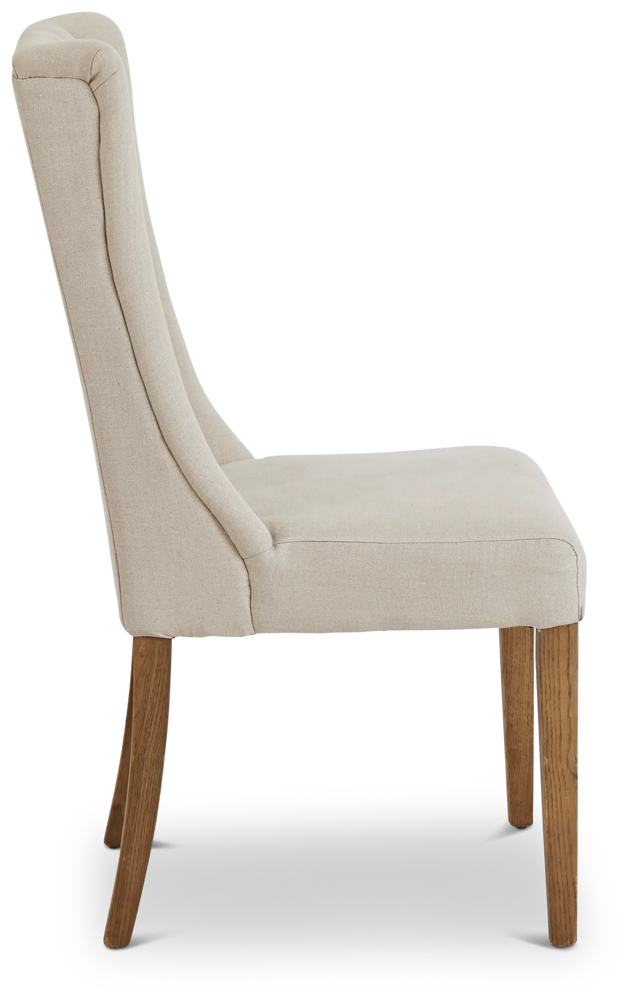 Camilla Beige Upholstered Side Chair
