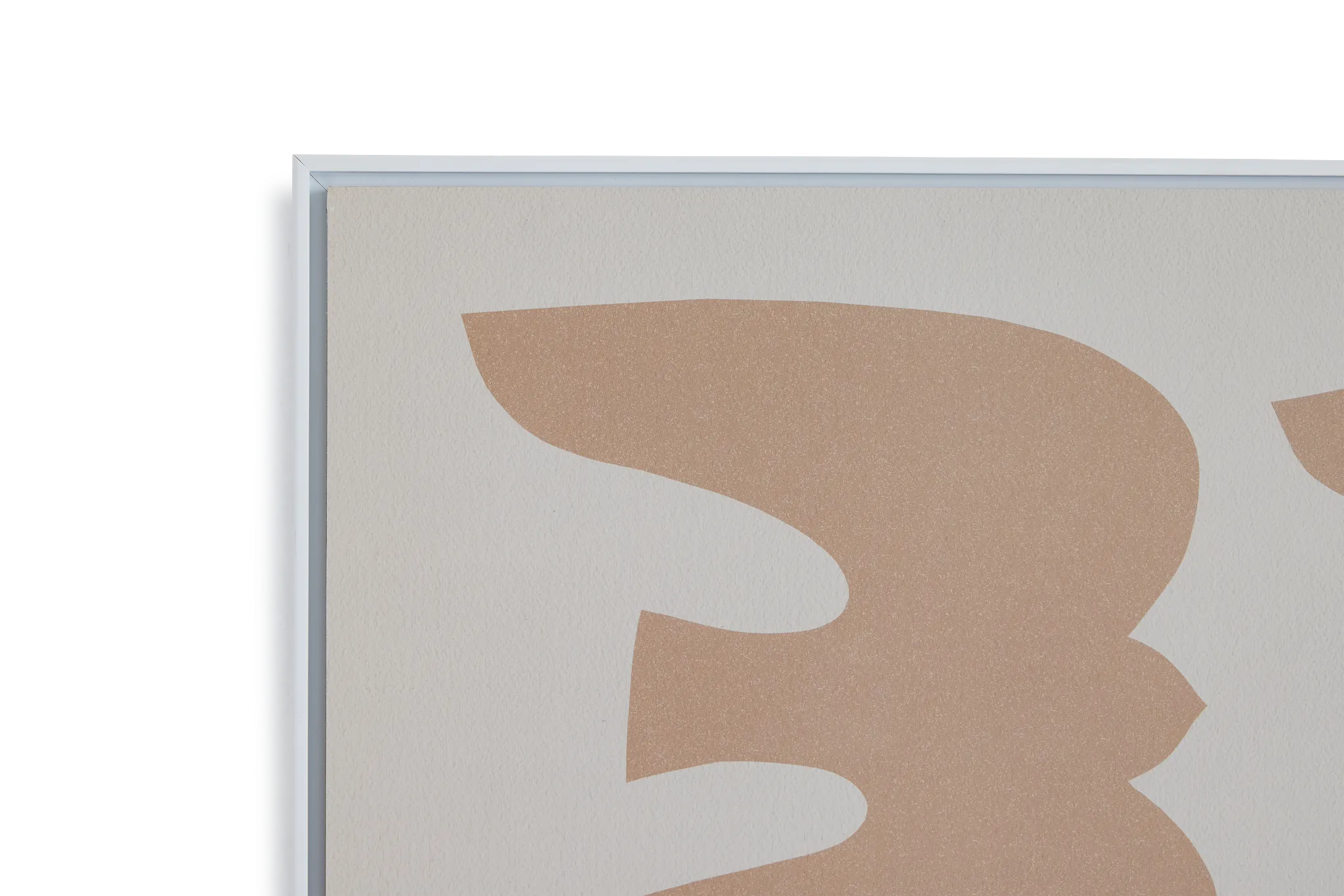 Niko Beige Framed Wall Art