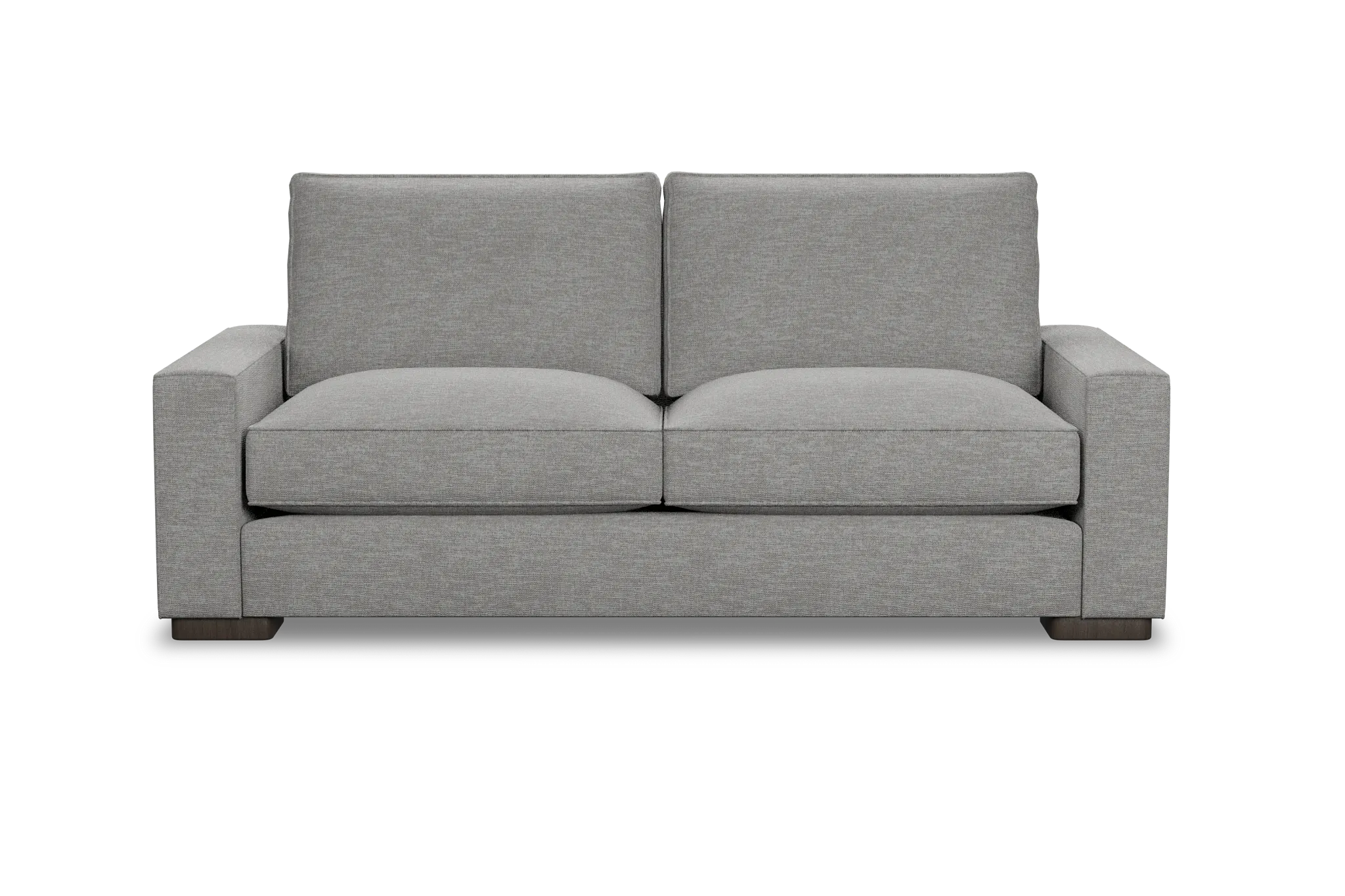 Edgewater Victory Gray 84" Sofa W/ 2 Cushions