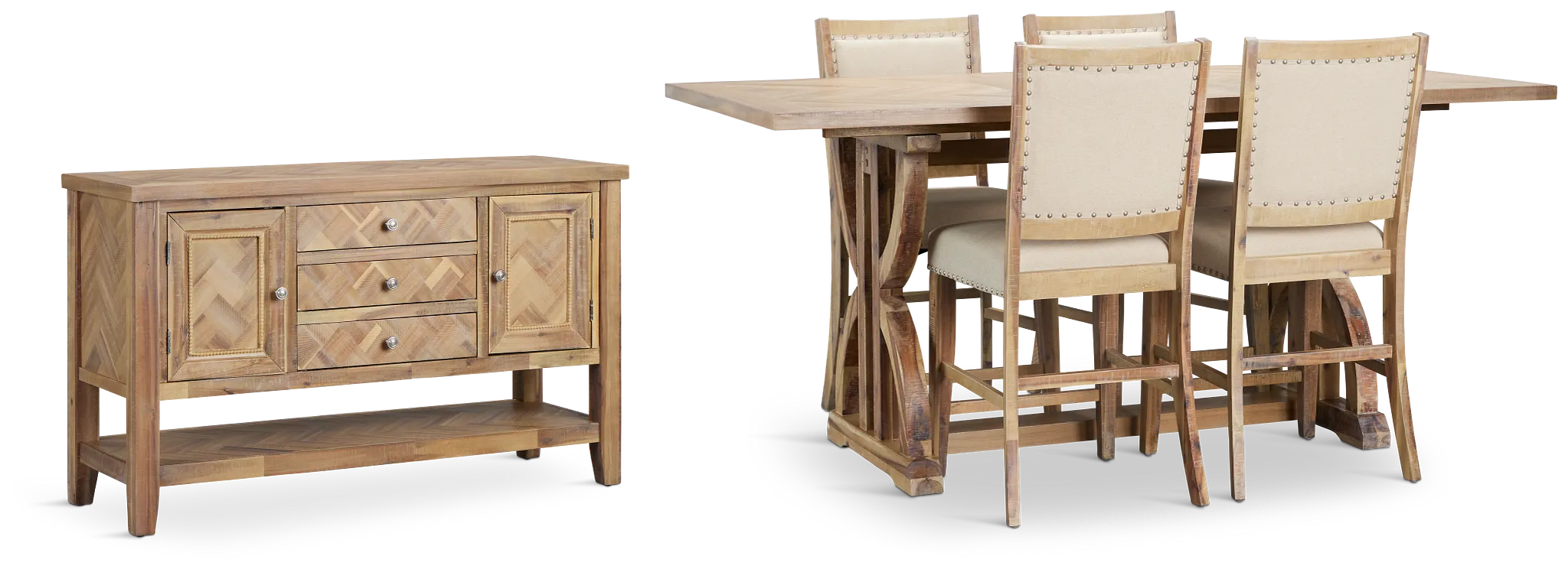 Joplin Light Tone High Dining Room