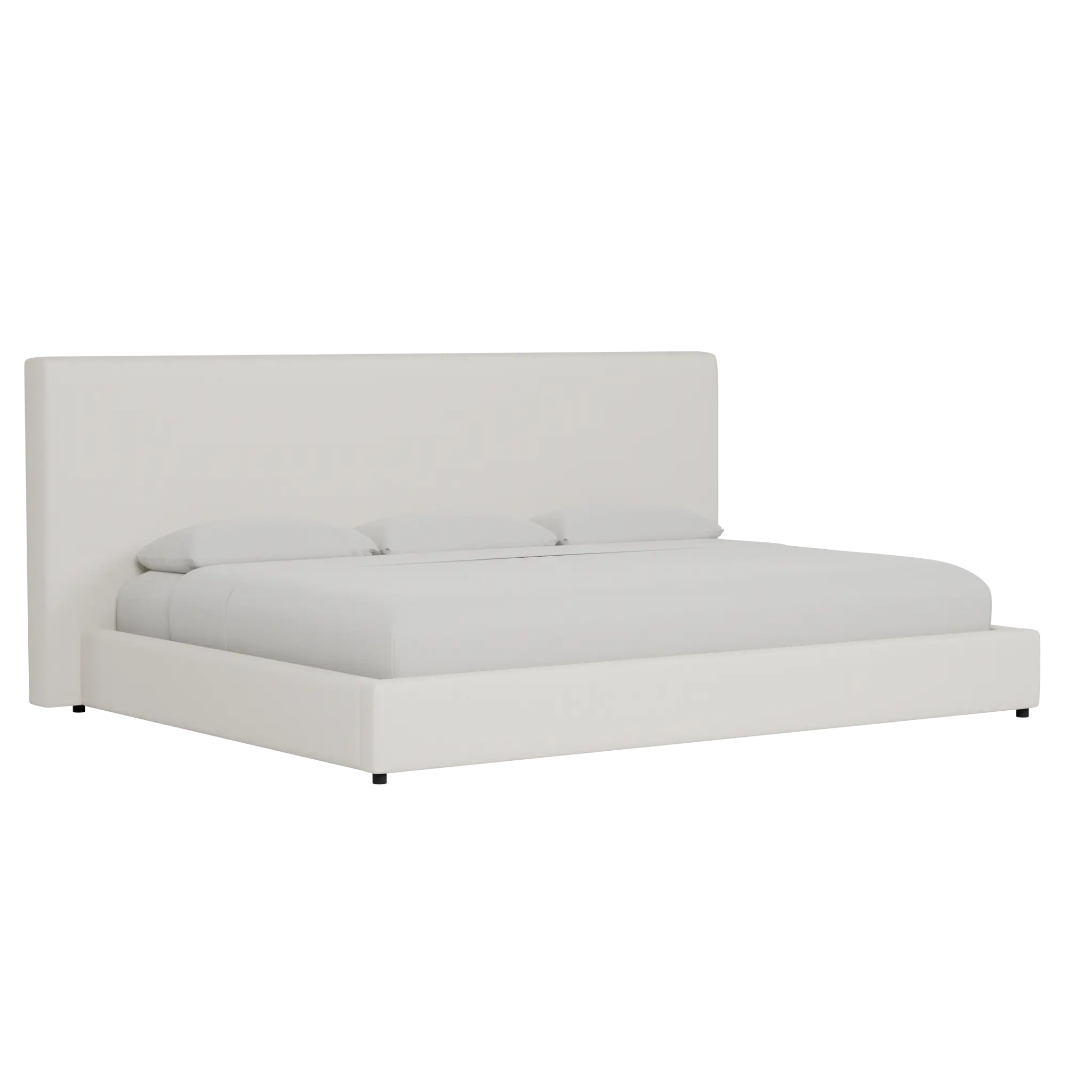 Grayton Gellar Beige 54" Upholstered Platform Bed Grayton Gellar Beige 54" Upholstered Platform Bed