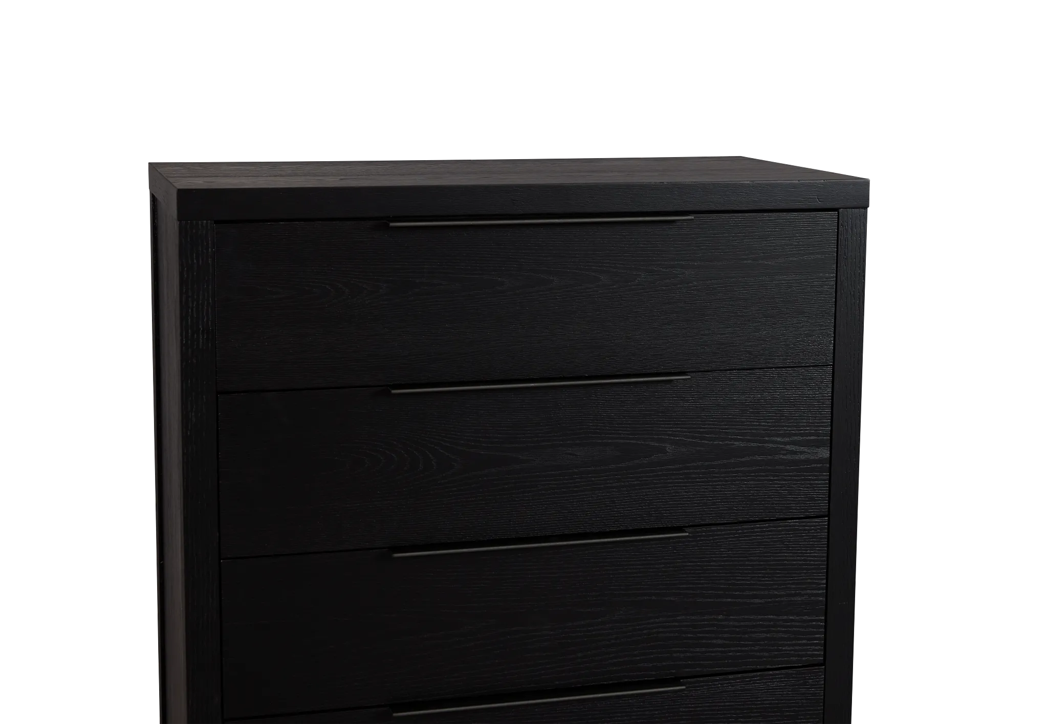 Williamsburg Black 5-drawer Chest