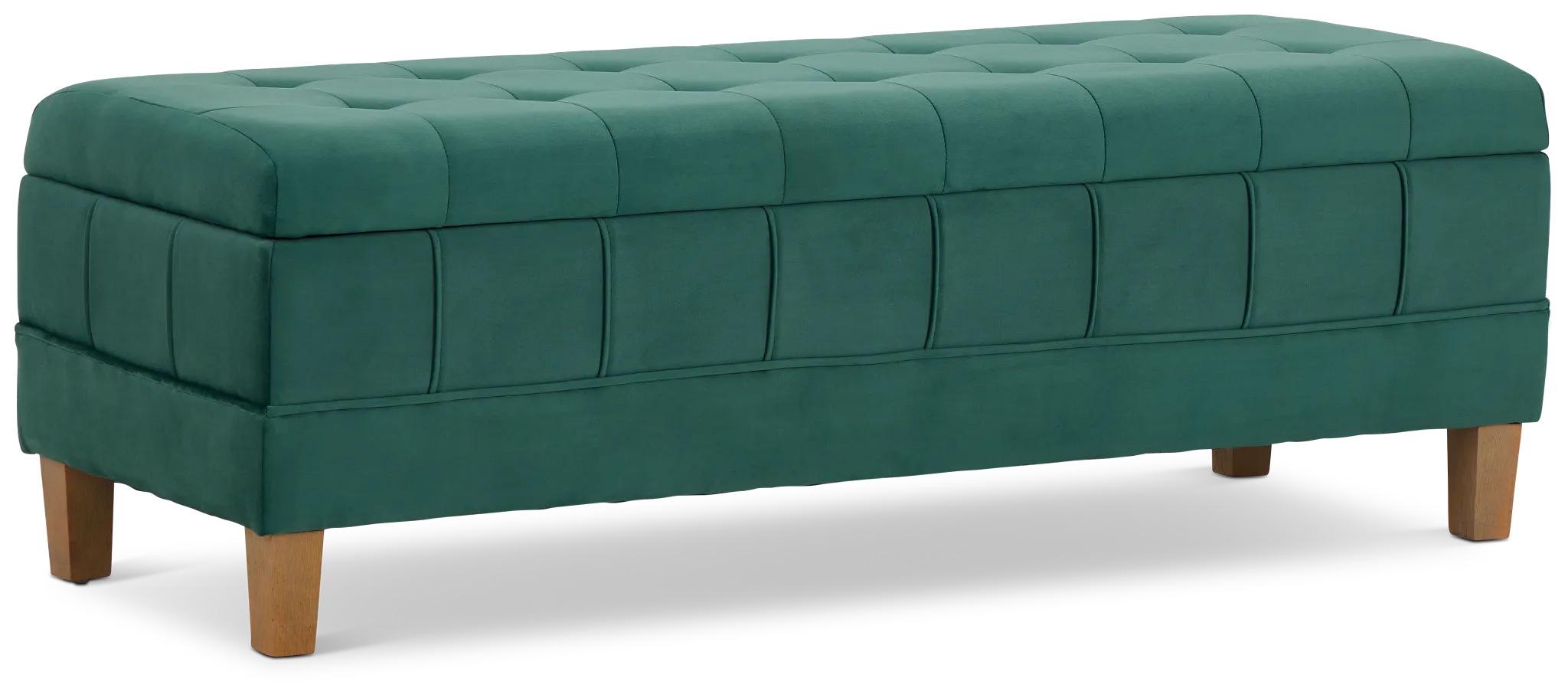Crosby Green Storage Bench