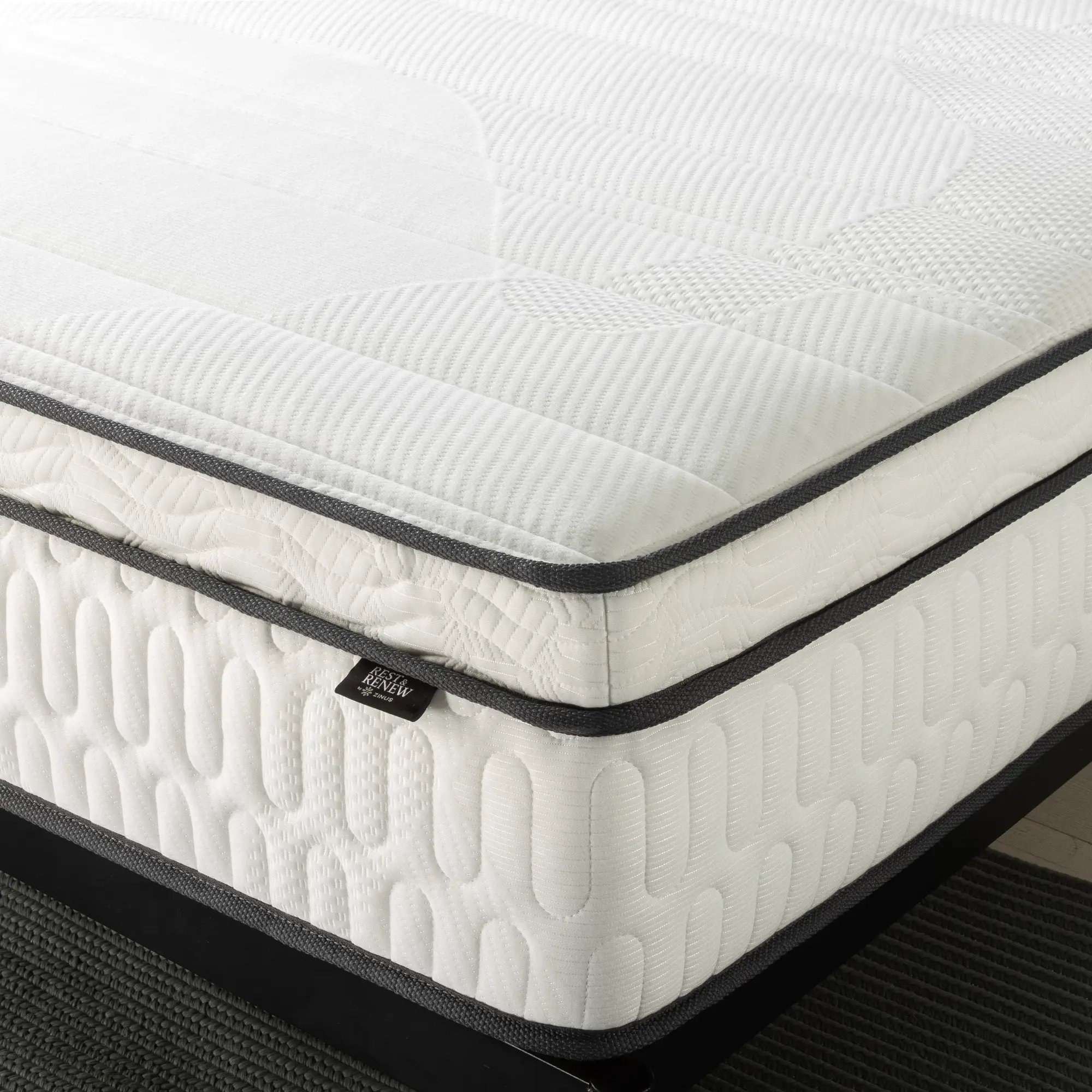 Rest & Renew By Zinus 8" Hybrid Memory Foam & Innerspring Mattress Rest & Renew By Zinus 8" Hybrid Memory Foam & Innerspring Mattress