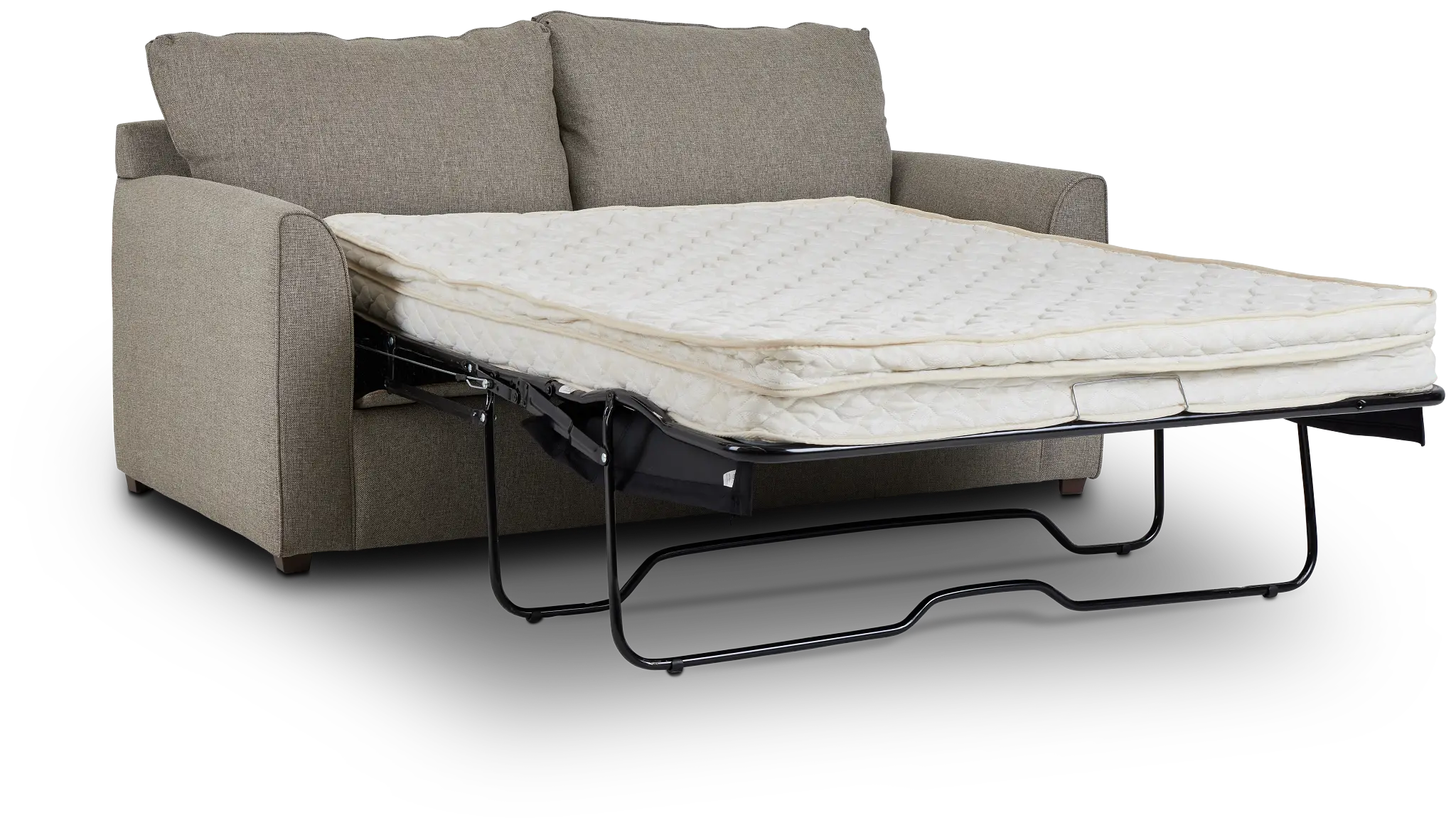 Asheville Brown Fabric Innerspring Sleeper Asheville Brown Fabric Innerspring Sleeper