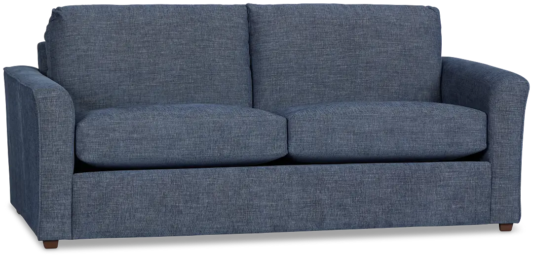 Davis Dark Blue Micro Sofa Davis Dark Blue Micro Sofa