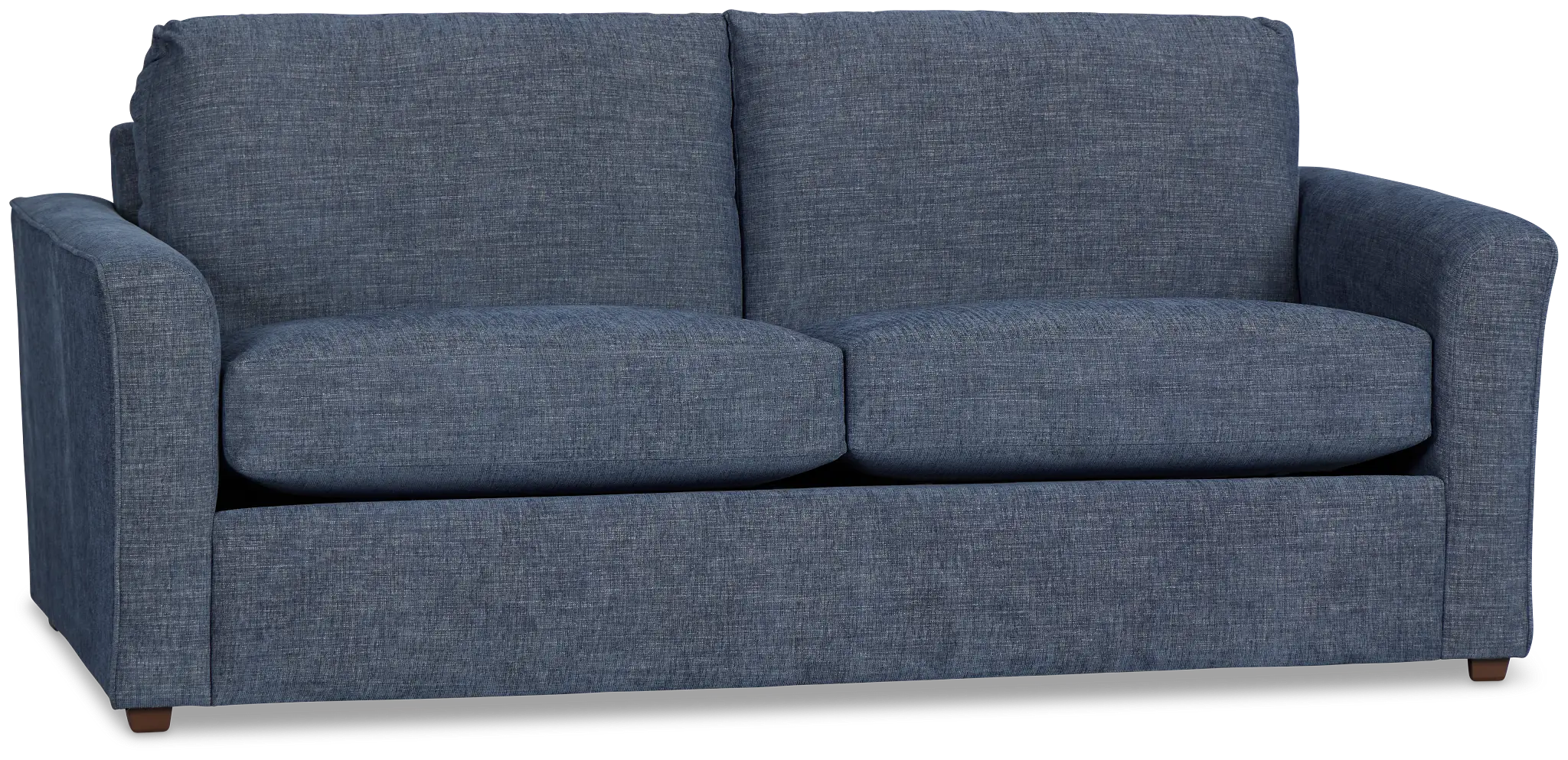Davis Dark Blue Micro Sofa Davis Dark Blue Micro Sofa