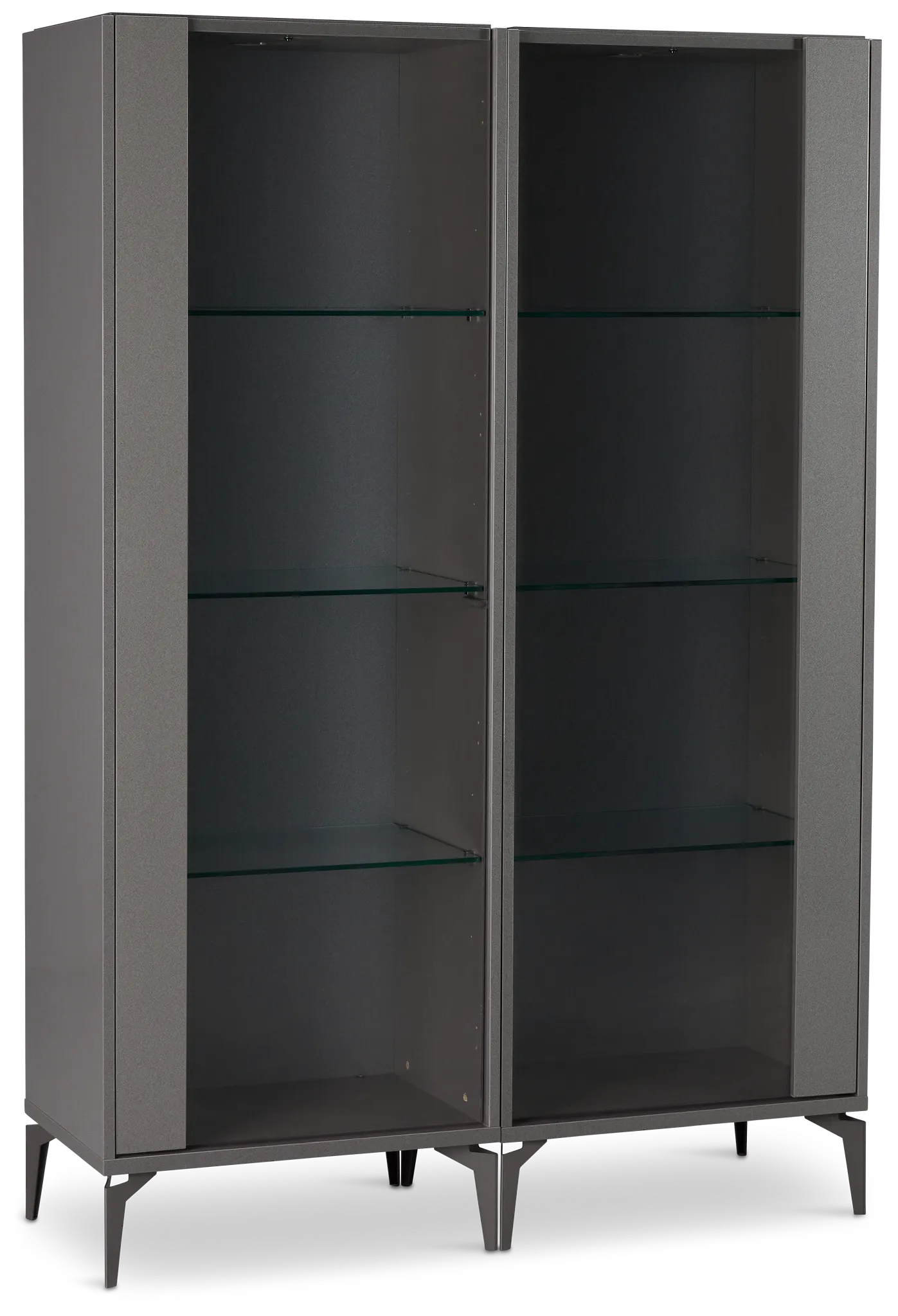 Oslo Gray Curio Cabinet