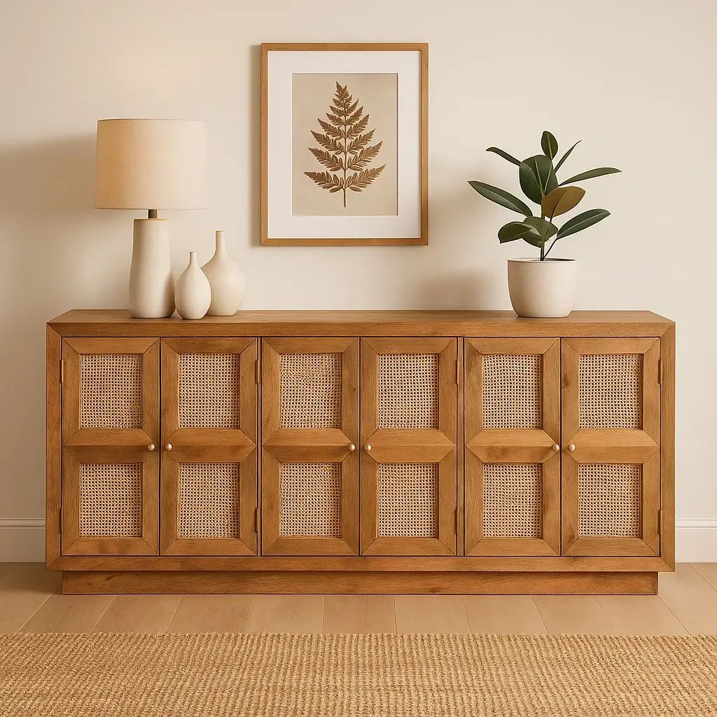 Shore Light Tone 6 Door Cabinet Shore Light Tone 6 Door Cabinet
