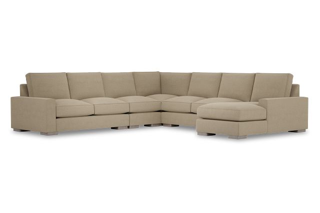 Edgewater Elite Taupe Large Right Chaise Sectional