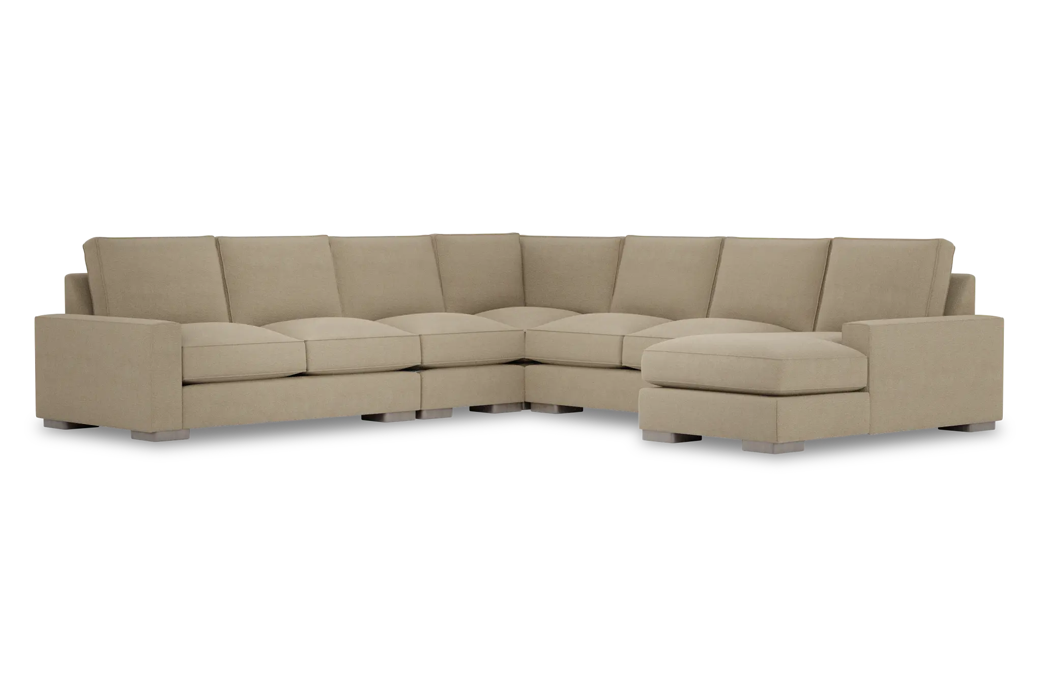Edgewater Elite Taupe Large Right Chaise Sectional Edgewater Elite Taupe Large Right Chaise Sectional