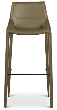 Wayne Dark Green 30" Upholstered Barstool