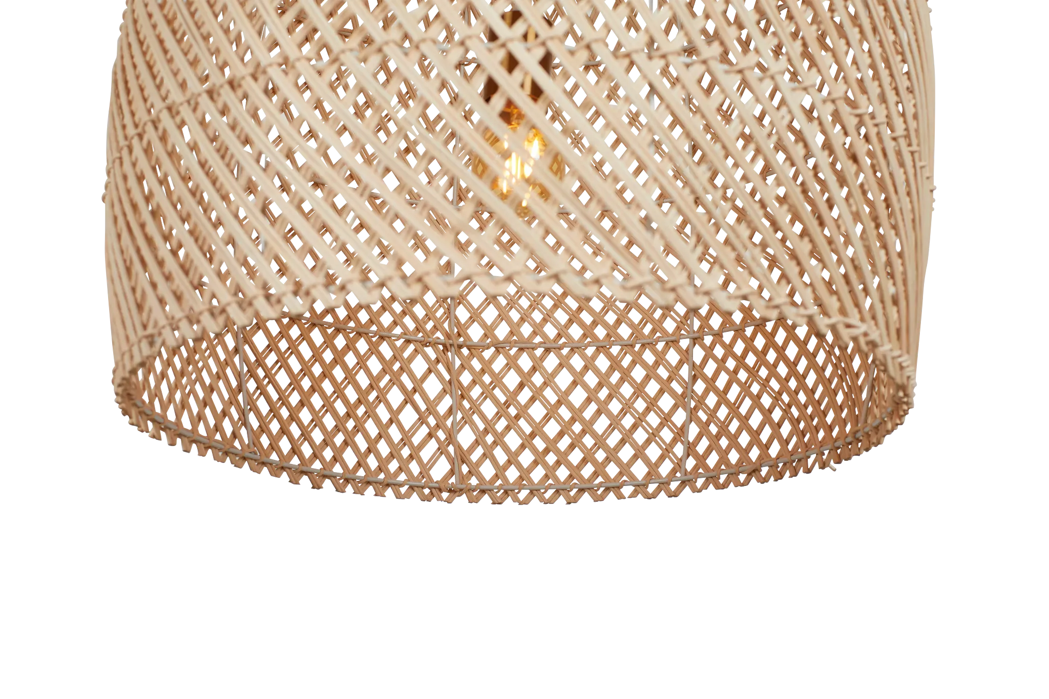 Rattan Large Pendant