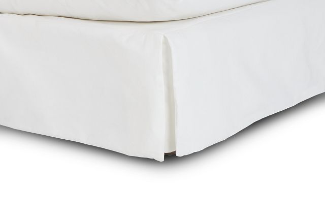 Raegan White Fabric Right Chaise Sectional