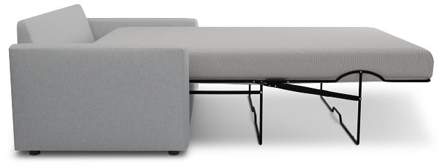 Siesta Delray Pewter Fabric Cooling Memory Foam Sleeper