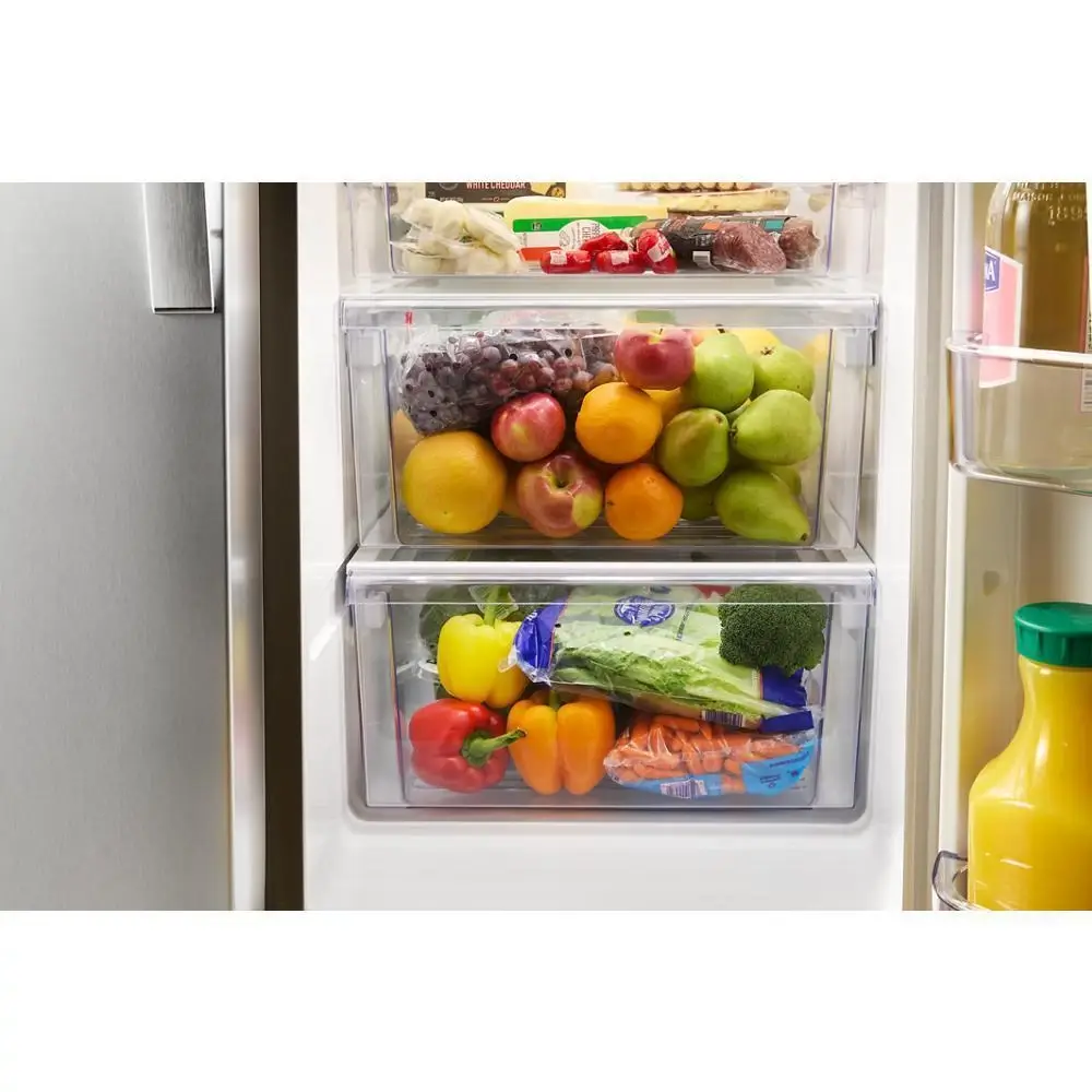 Whirlpool 5536 Series White Side By Side Refrigerator Whirlpool 5536 Series White Side By Side Refrigerator