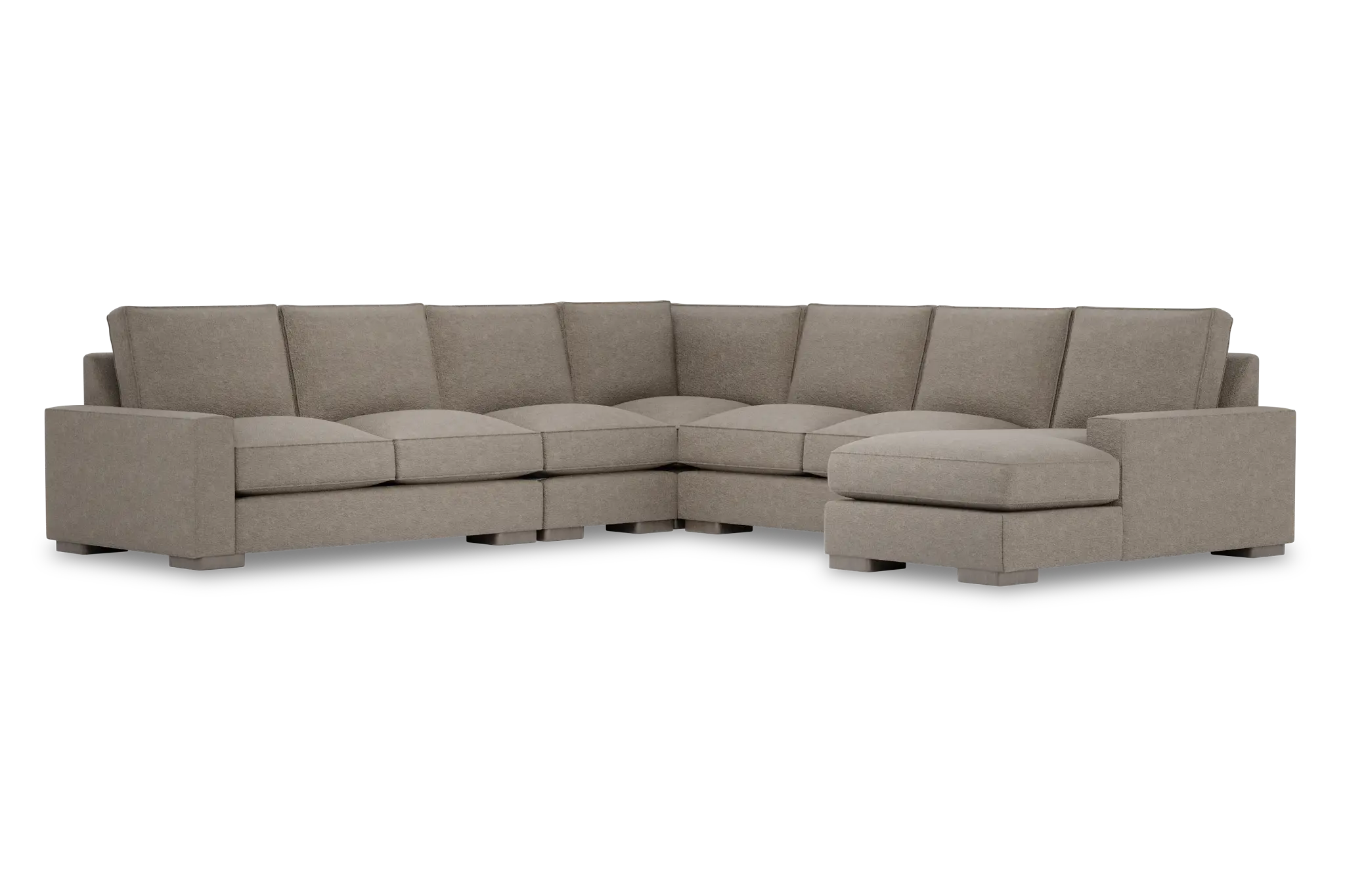 Edgewater Elite Brown Large Right Chaise Sectional Edgewater Elite Brown Large Right Chaise Sectional