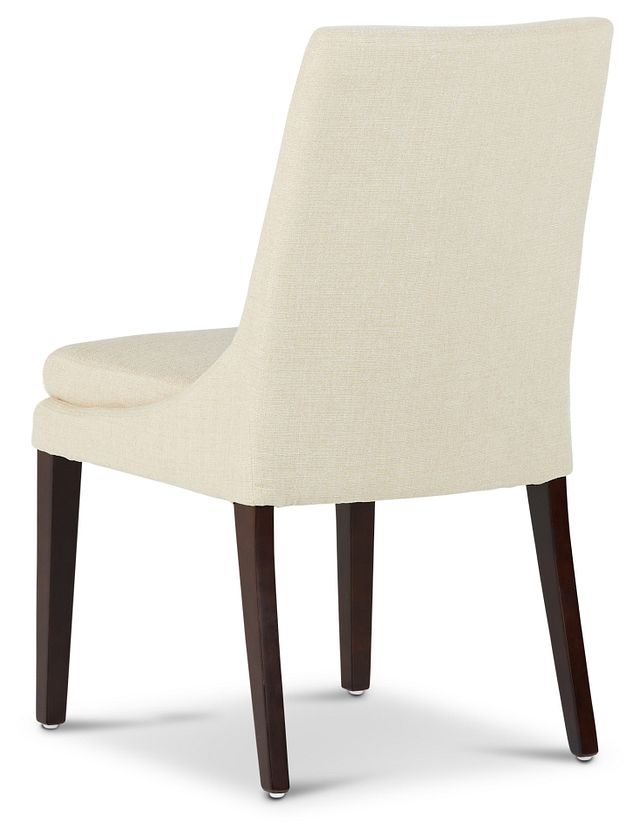 Gaby Light Beige Upholstered Side Chair (4)