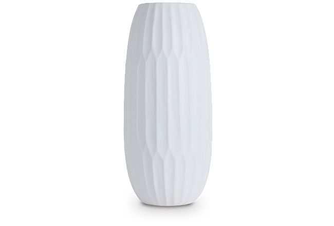 Tiffany White Large Vase