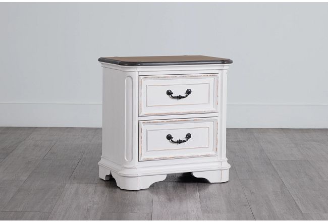 Wilmington Two-tone 2-drawer Nightstand