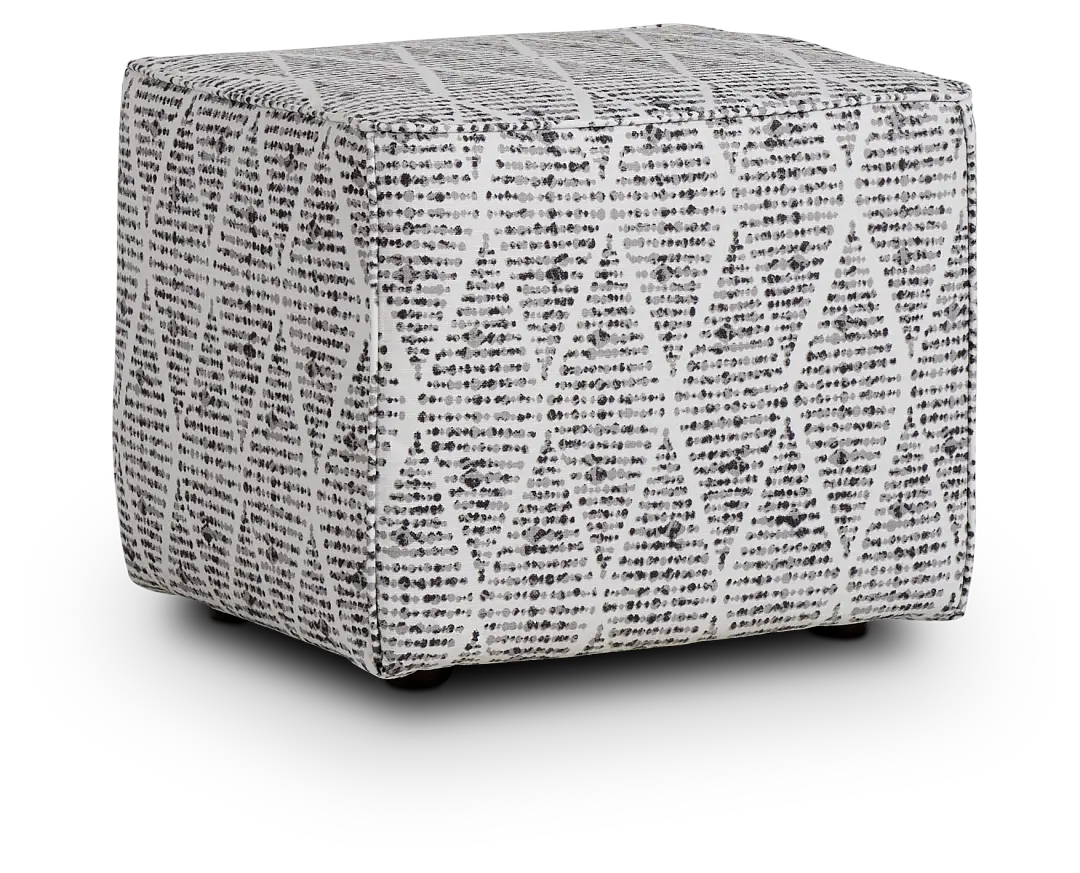 Foster Black Indoor/outdoor Accent Ottoman Foster Black Indoor/outdoor Accent Ottoman