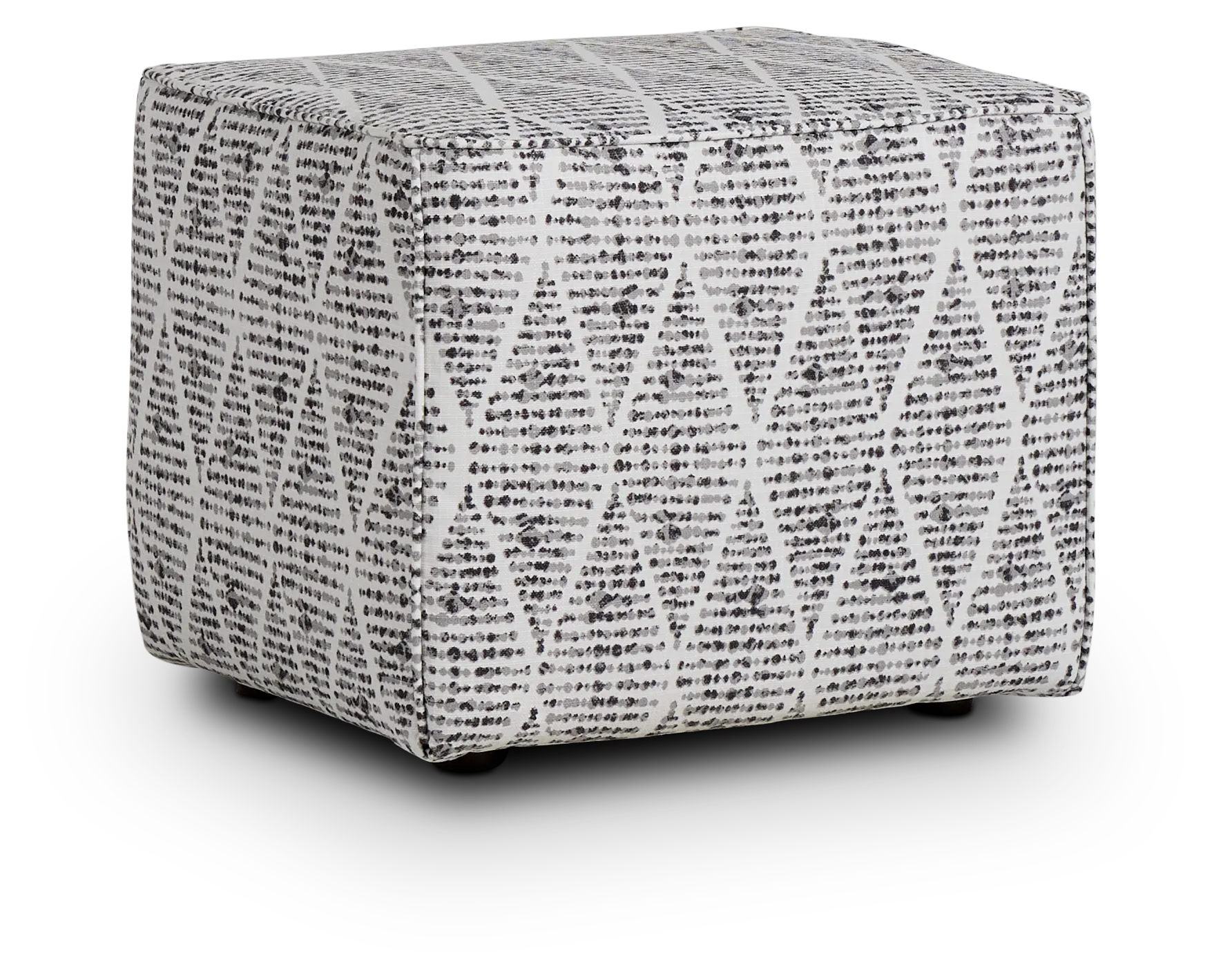 Foster Black Indoor/outdoor Accent Ottoman